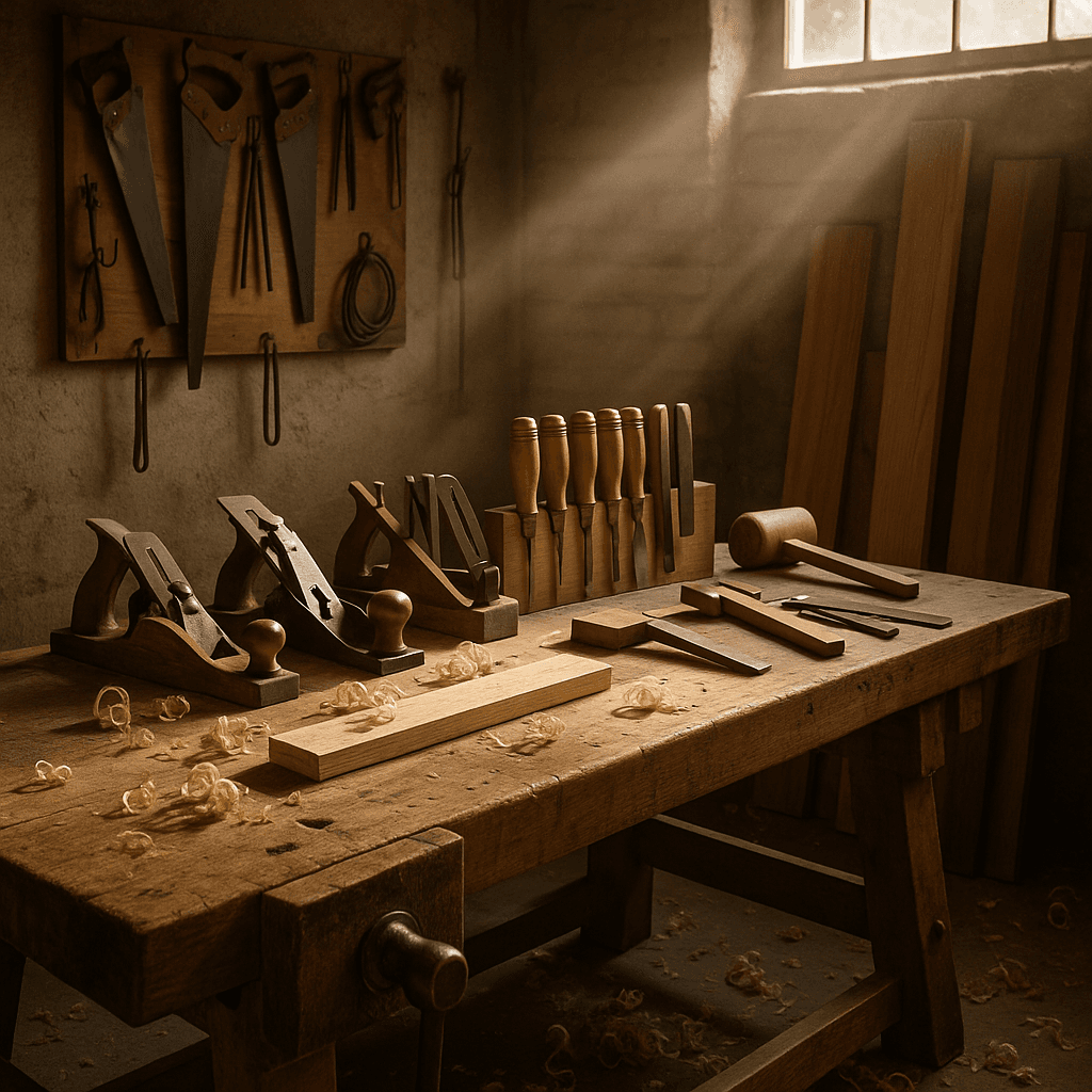 Carpentry & Woodworking Shop startup costs illustration — typical equipment and setup