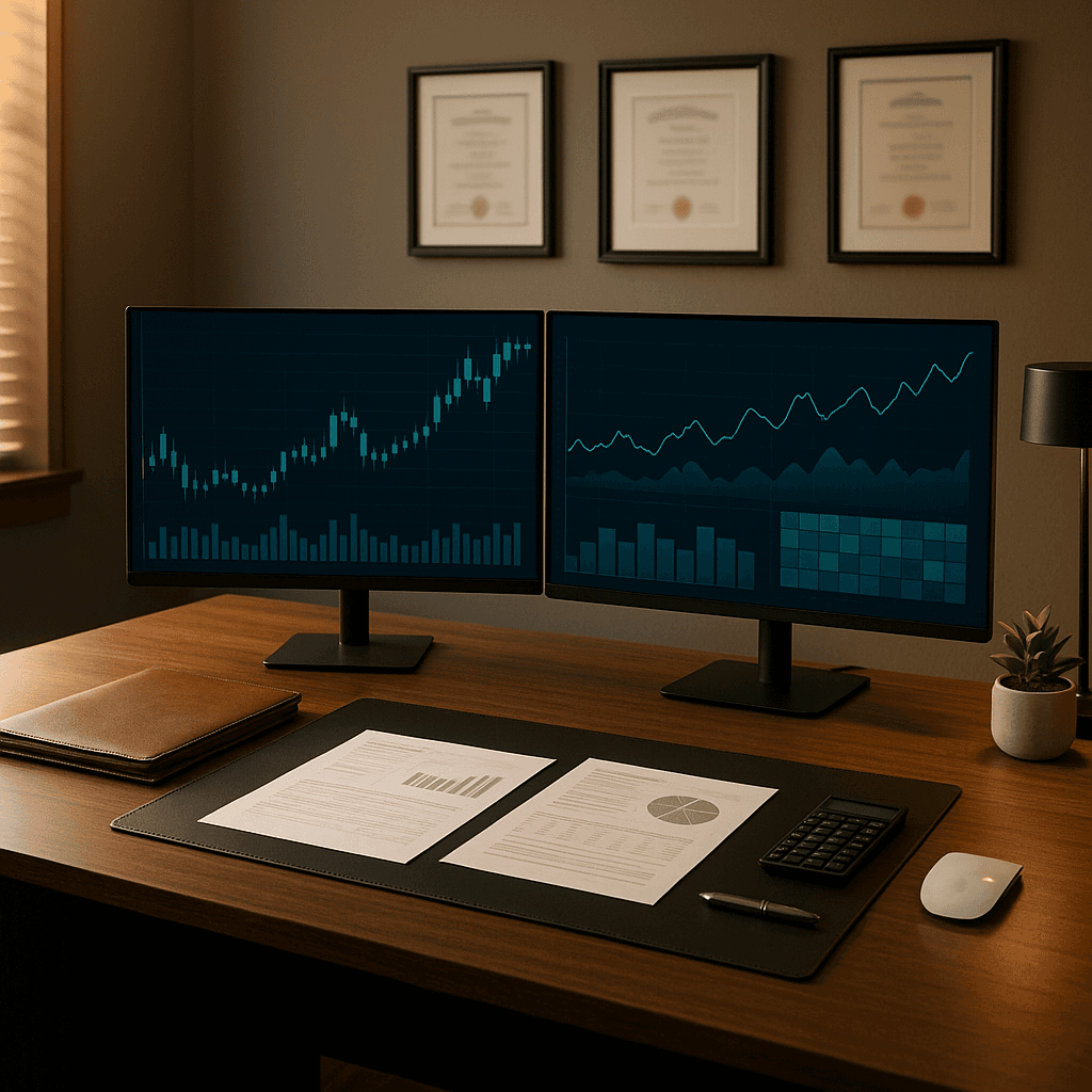 Financial Planning Practice startup costs illustration — typical equipment and setup